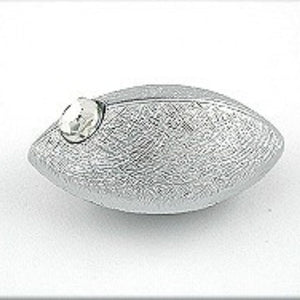 Brosche Maus silber-matt 35x20mm