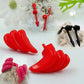 Set 4 Ohrstecker Modeschmuck Vollplastik