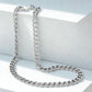 Armband/Kette 3mm Flachpanzerkette diamantiert Silber 925 19/55/70cm