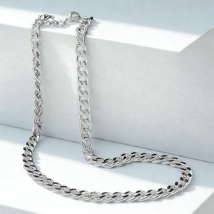 Armband/Kette 3mm Flachpanzerkette diamantiert Silber 925 19/55/70cm