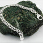 Armband/Kette 6mm Zwillingspanzerkette Silber 925 21/50cm