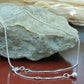 Fußkette 1mm Venezianerkette längenvariabel mit 3 Ösen Silber 925 27/36/40cm