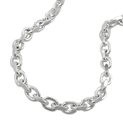 Armband/Kette 3,5mm Ankerkette Silber 925 19/21/50cm