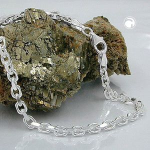 Armband/Kette 3,5mm Ankerkette Silber 925 19/21/50cm