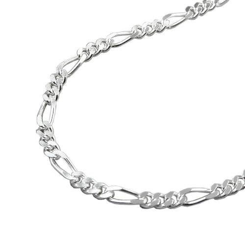 Armband/Kette 2mm Figarokette Silber 925 19/38/45/50cm