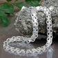 Armband 4,6mm Bismarckkette Silber 925 19/21cm