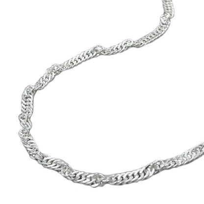 Armband/Kette2mm Singapurkette Silber 925 19 - 60cm