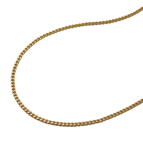 Kette Flachpanzer 1,2mm vergoldet AMD 36-50cm
