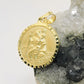 Anhänger Christophorus 16mm 9Kt GOLD