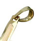Anhänger 30x19mm Kreuz tricolor matt-glänzend 14Kt GOLD