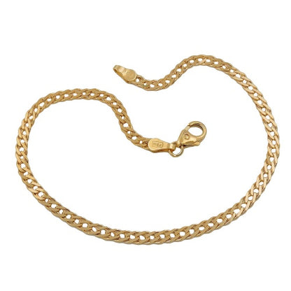 Armband 2,8mm Doppelpanzer GOLD 14Kt 19cm