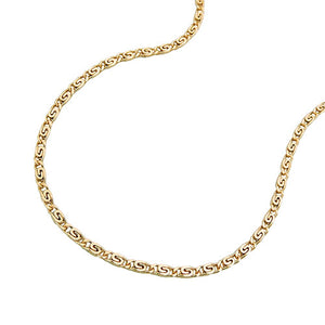 Kette 1,2mm S-Panzer 14Kt GOLD 42/45cm