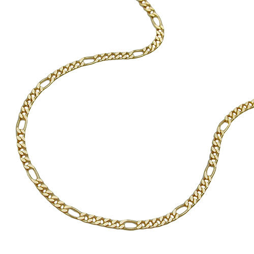 Figaro-Kette 1,6mm Gold 375 9kt 42/45cm