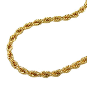 Armband/Kette 2mm Kordelkette 9Kt GOLD 19/42/45cm
