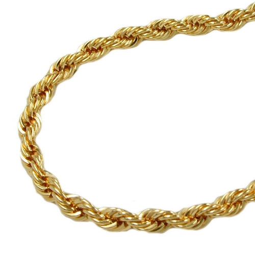 Armband  3,3mm  9Kt GOLD 21cm