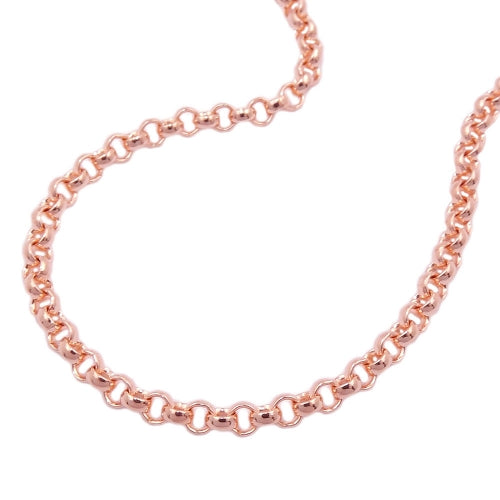 Armband/Collier 2,5mm Erbskette 14Kt Rotgold 19/45cm