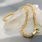Armband/Kette 3mm Fantasie 9Kt GOLD 19/45cm