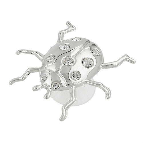 Suncatcher Marienkäfer 53x55mm mit Glassteinen