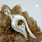 Anhänger 34x16mm massiv glänzend Silber 925