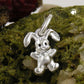 Anhänger kleiner Hase 11x9mm Silber 925