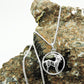 Anhänger Sternzeichen Steinbock mit Kette 1,4mm Flachpanzer Silber 925 45cm