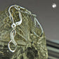 Ohrbrisur Rhombus Zirkonia Micro-Pavé Silber 925 30x9mm