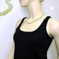 Kette 8mm Kunststoffperlen türkis-grün-weiß-gelb-marmoriert 40 - 60cm