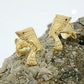 Ohrstecker 10x6mm Nofretete glänzend 9Kt Gelbgold
